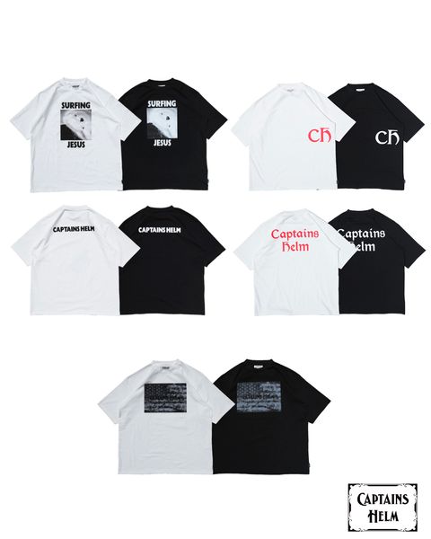 CAPTAINS HELM 新作販売告知 / 過去の人気グラフィック&新作ロゴTee