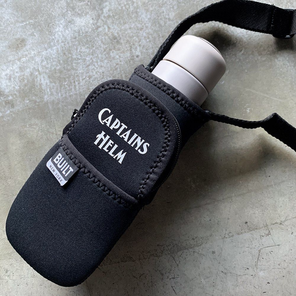 CAPTAINS HELM - ×BUILT MULTI BOTTLE POUCH (BLACK) / ×ビルト マルチ