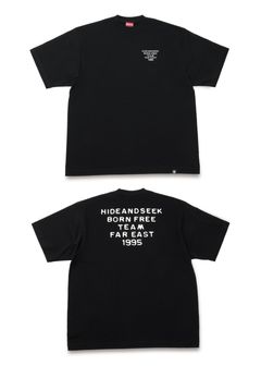Typewriter S/S Tee (BigSilhouette) (BLACK) / ヘビーオンス ワイド Tシャツ