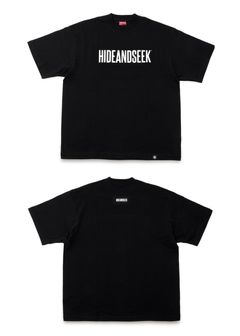 HAS Logo S/S Tee (BigSilhouette) (BLACK) / ヘビーオンス ワイド Tシャツ