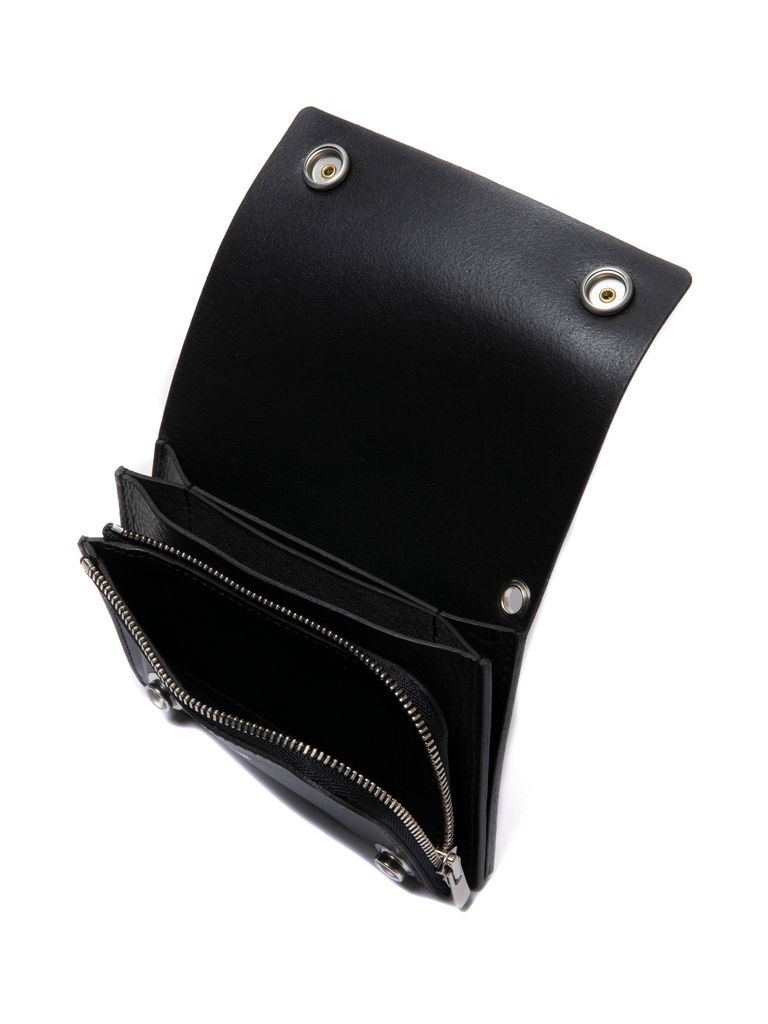 COOTIE PRODUCTIONS - Leather Trucker Wallet (BLACK) / レザー 