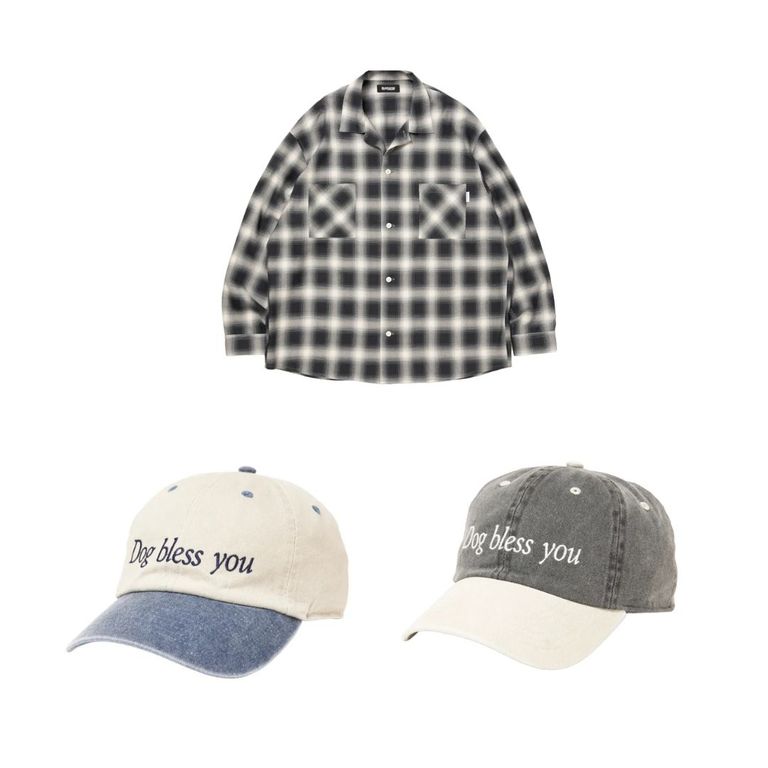 ROTTWEILER 新作販売告知 / 定番オンブレシャツと柔らかな色味が特徴のキャップ。