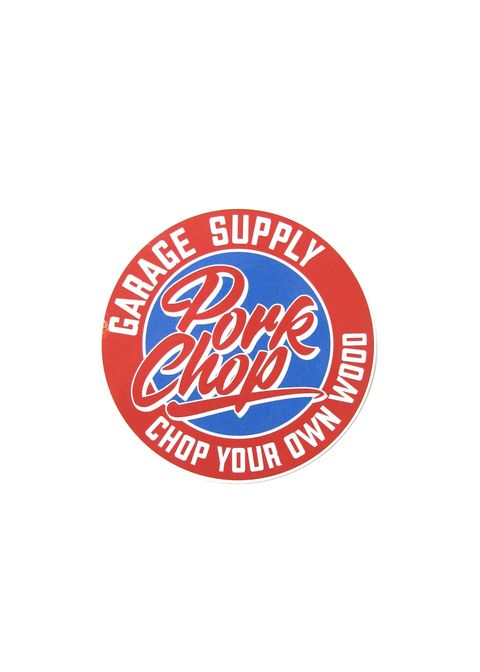 CIRCLE SCRIPT STICKER (RED) / サークルスクリプトステッカー