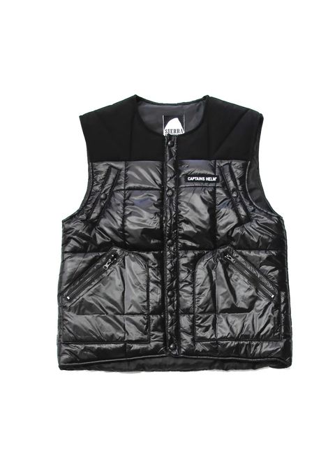 × SIERRA DESIGNS CAPTAIN'S VEST (BLACK) / シエラデザインズ コラボパフベスト