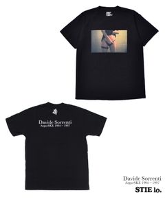 Stie-lo×Davide Sorrenti Unknown Nude T-SH (BLACK) / ×ダヴィデ・ソレンティ×スティーロ コラボフォトT