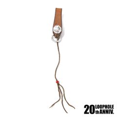 LOOPHOLE 20th ANNIVERSARY Leather Belt Loop (NATURAL) / ループホール20周年記念 別注ベルトループ