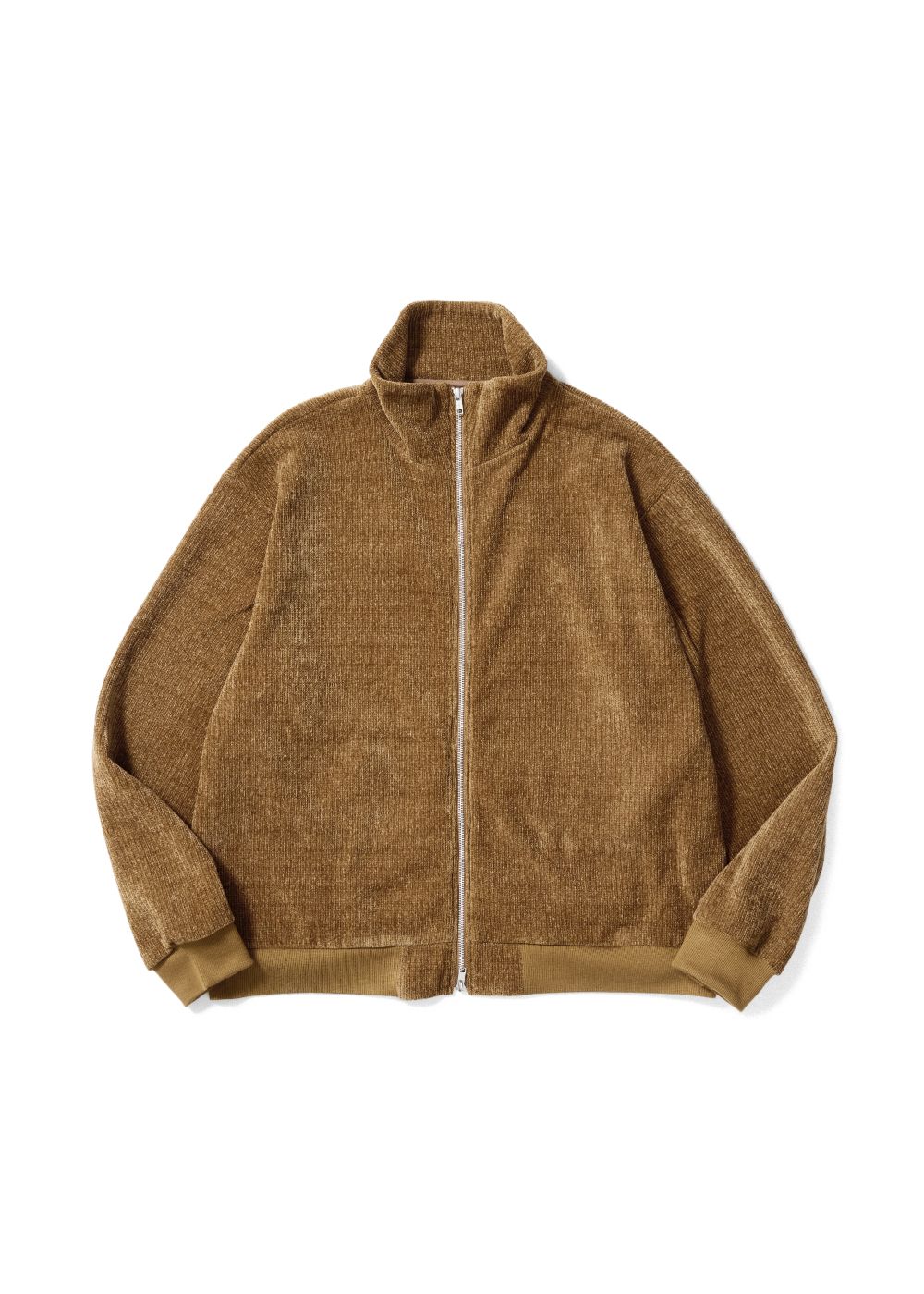 DRIVERS ZIP (BROWN) / ドライバーズ ニット ブルゾン