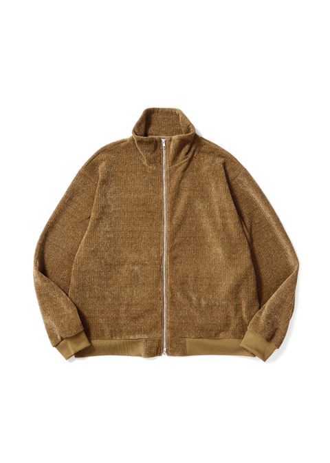 DRIVERS ZIP (BROWN) / ドライバーズ ニット ブルゾン