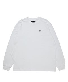 R9 LOGO LS TEE (WHITE) /  オリジナル ロゴプリント Tシャツ