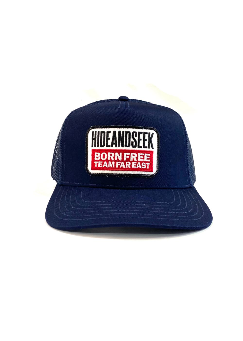 Team Far East Mesh Cap (NAVY) / ワッペン メッシュキャップ