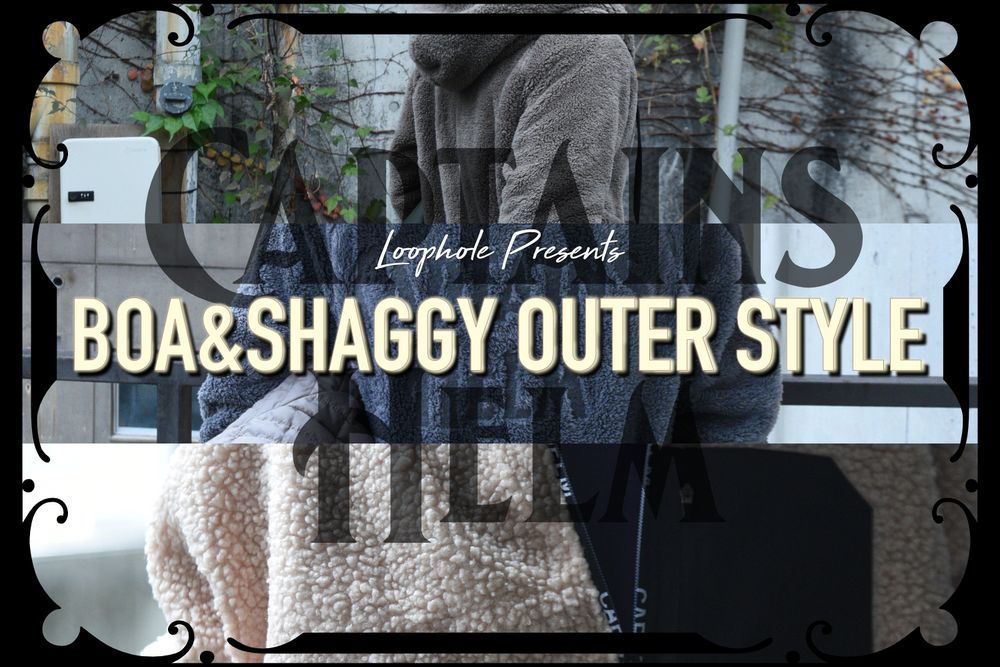 BOA&SHAGGY OUTER STYLE vol.2 / スタイル特集アップ致しました。