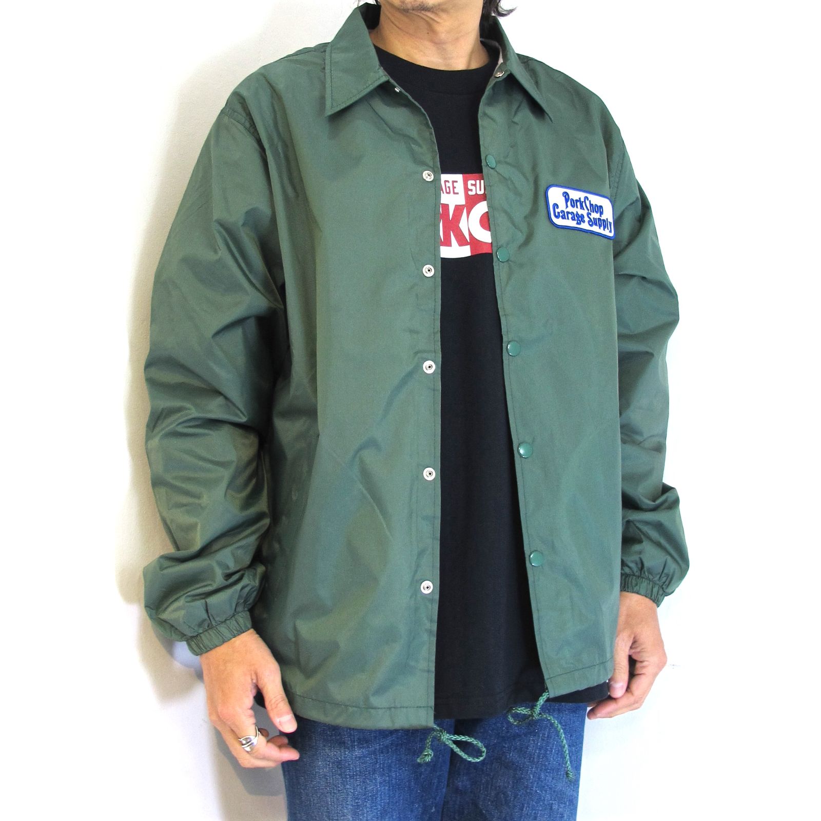 オリジナル Mサイズ PORKCHOP ROUNDED WAPPEN COACH JKT - heroegypt.com