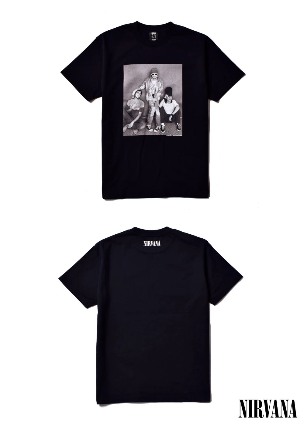 × Nirvana ''JF Photo'' Tee (BLACK) / ニルバーナ コラボフォトT