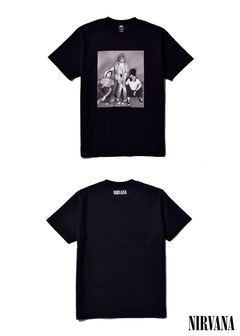 × Nirvana ''JF Photo'' Tee (BLACK) / ニルバーナ コラボフォトT