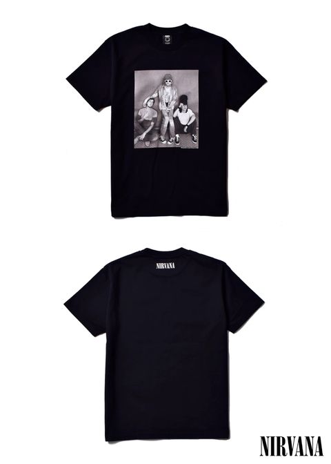 × Nirvana ''JF Photo'' Tee (BLACK) / ニルバーナ コラボフォトT