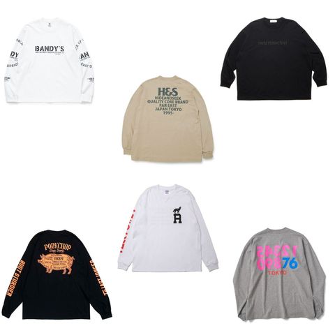 豊富なデザインから選べる長袖Tシャツはオールシーズン着回しが効く万能トップス！