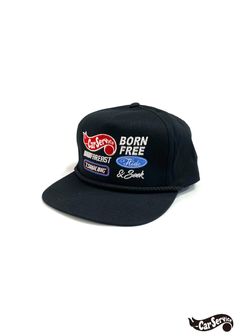 ×CARSERVICE WORK CAP (BLACK) / カーサービス コラボ キャップ