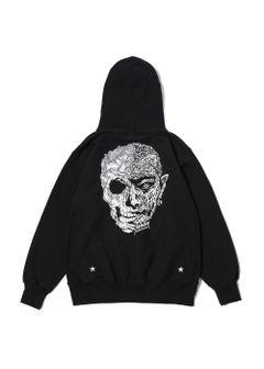 SWEAT HOODED (×MASSES) (BLACK) / マシス コラボレーション スウェットパーカー