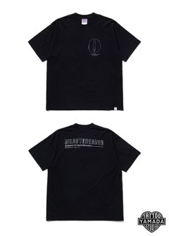 S/S PRINTED TEE "GUMMO" (BLACK) / ×YUTA YAMANO コラボ Tシャツ