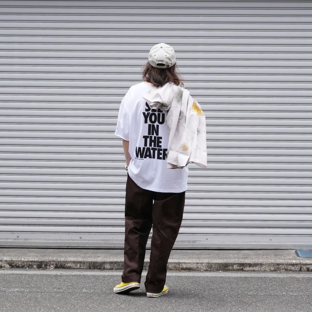RWMN CUTOFF TEE (WHITE) / マジックナンバー コラボ オリジナル カットオフ Tシャツ