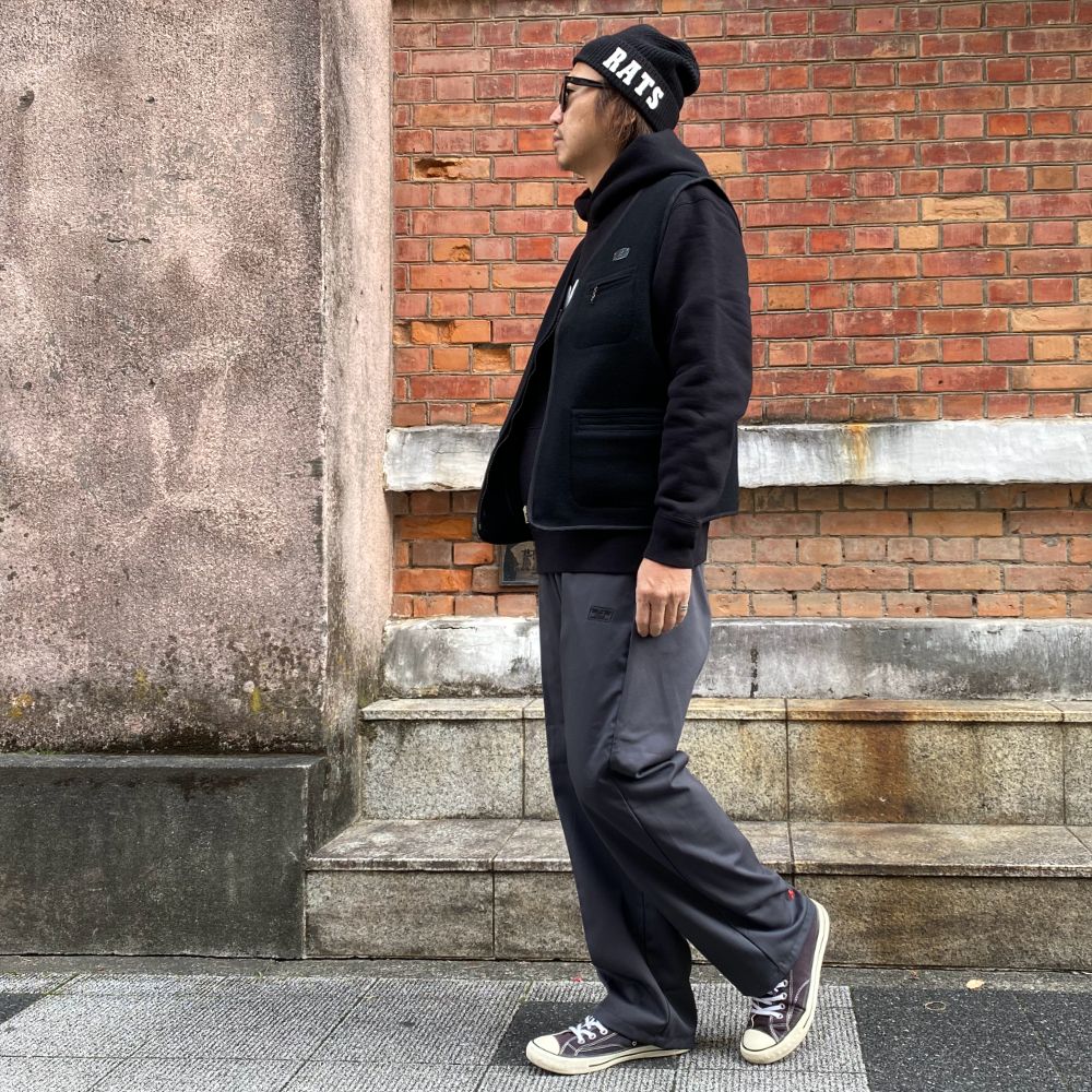 【ラスト1点】FAMILY VEST (BLACK) / ワーク ベスト