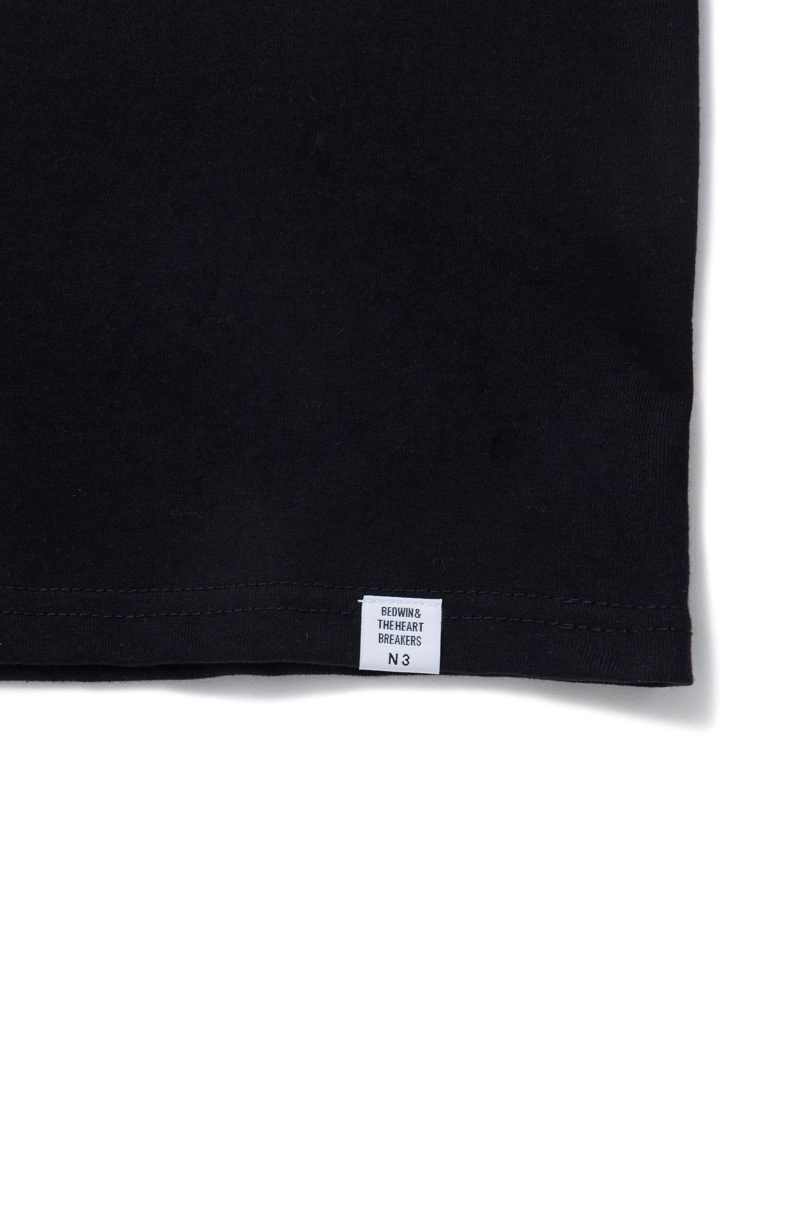 EVERLAST Ex.S/S PRINT TEE "CHADWICK" (BLACK) / エバーラスト コラボ Tシャツ