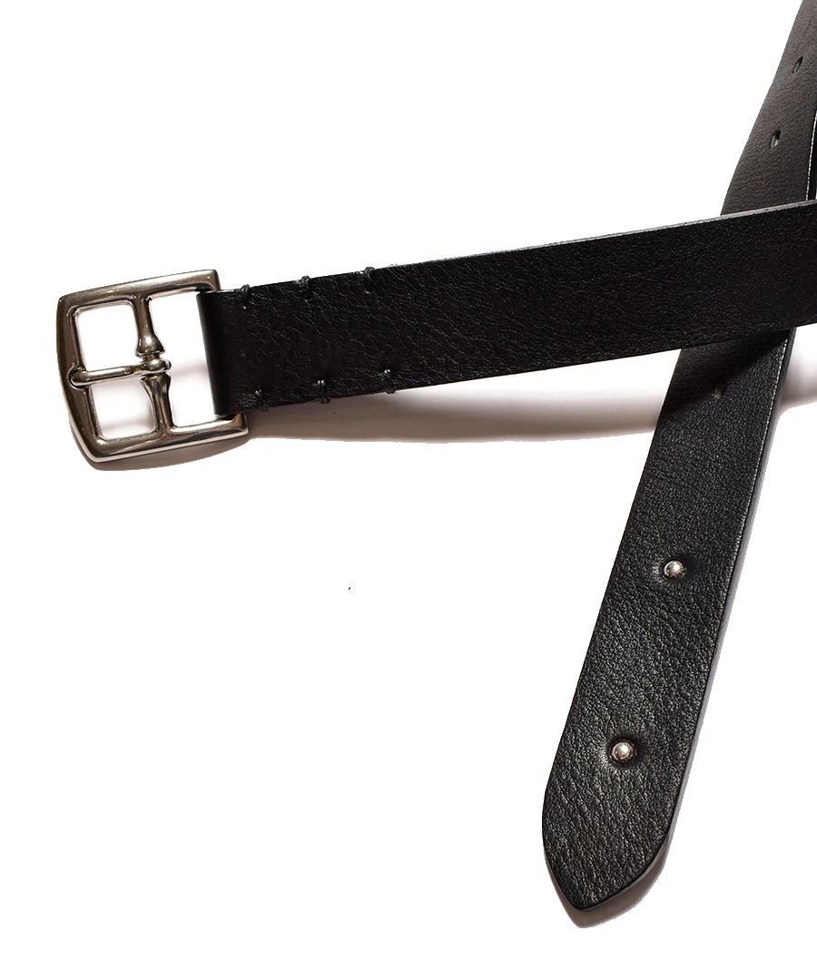 MINEDENIM - Rusty Calf Leather Belt / レザーベルト | LOOPHOLE