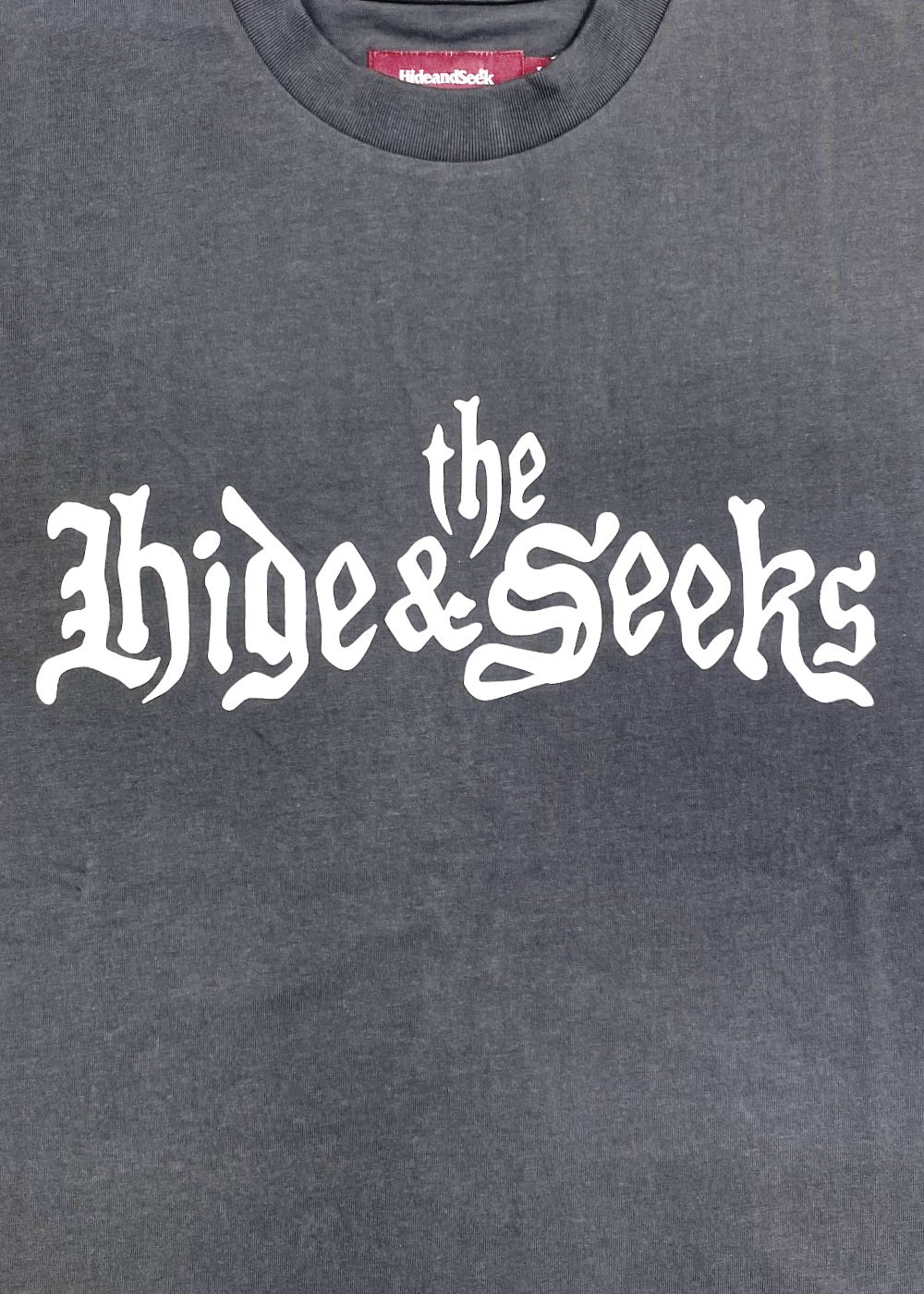 The H&S S/S Tee (CHARCOAL GRAY) / 西浦徹 コラボ Tシャツ