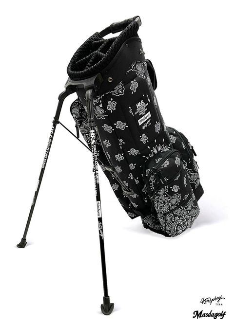 × MasdaGolf × KenYahagi Golf Bag (BLACK) / ×マスダゴルフ ×おぎやはぎ / 矢作兼  コラボ ゴルフ バッグ