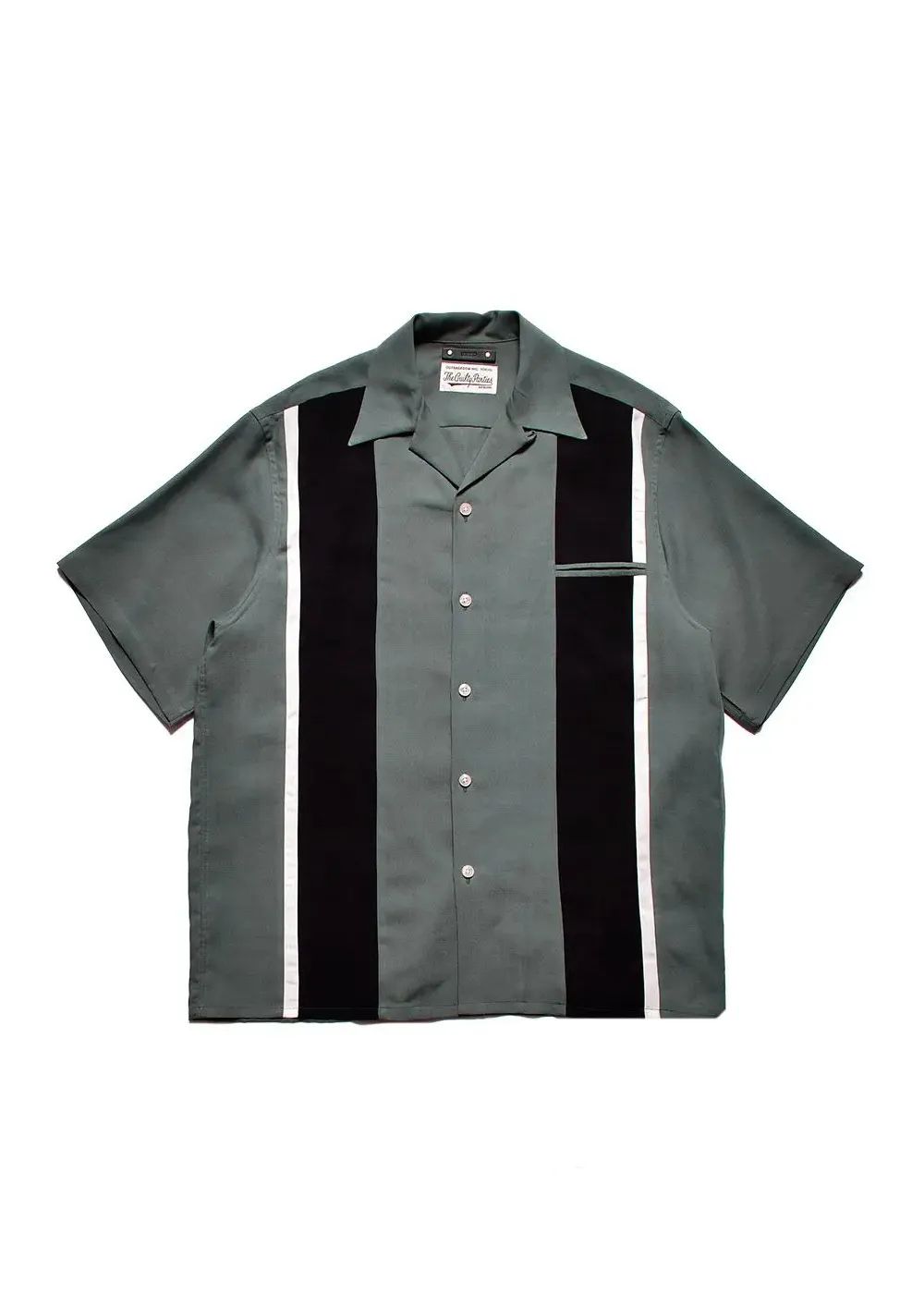 × WACKOMARIA Shirt (GRY) / ワコマリア コラボ シャツ