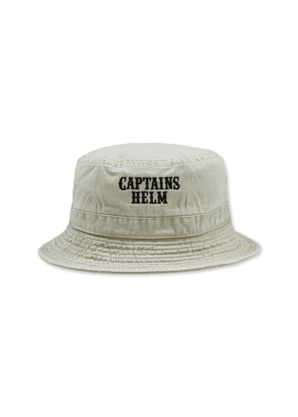LOCALS BUCKET HAT (SAND) / ロゴ刺繍 バケット ハット