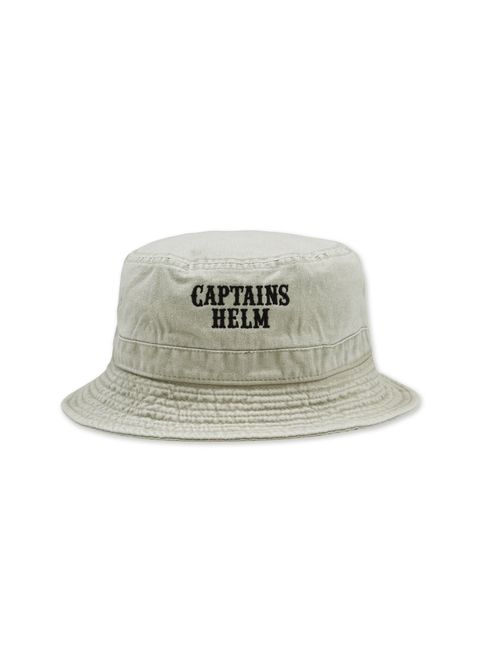 LOCALS BUCKET HAT (SAND) / ロゴ刺繍 バケット ハット