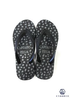 × CYAARVO / LEOPARD FLIP FLOP (BLACK) / シアーヴォ コラボビーチサンダル