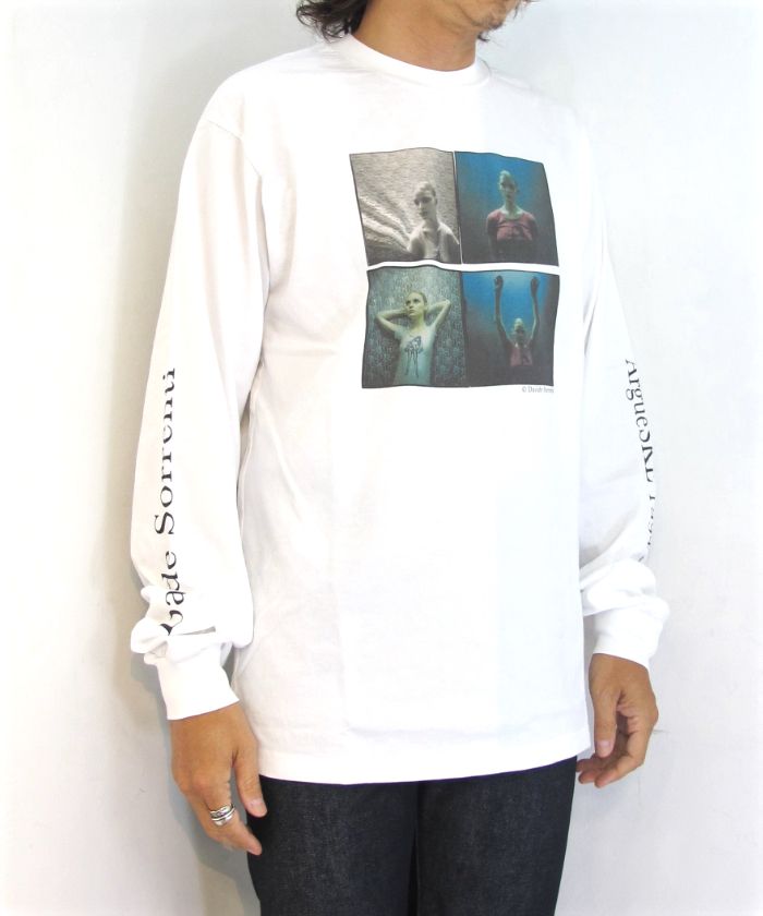 MINEDENIM - Stie-lo×Davide Sorrenti Amy Lace L/S T-SH (BLACK