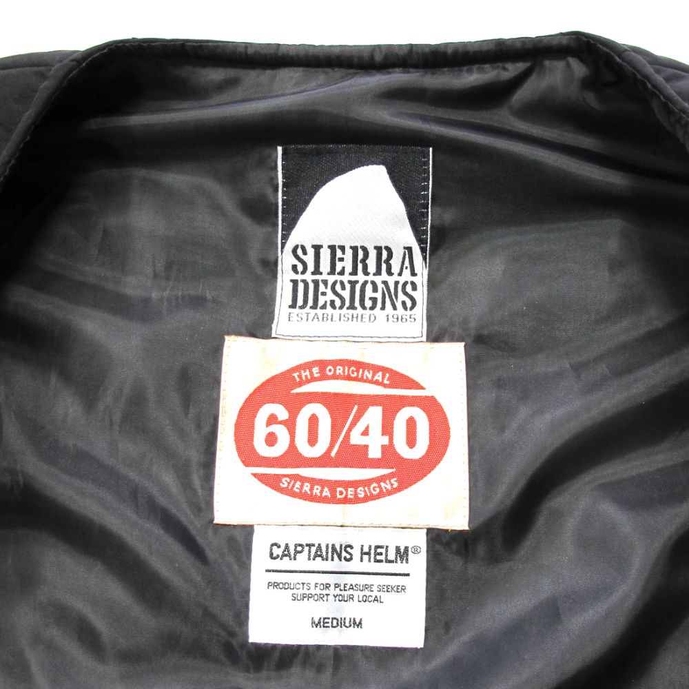 CAPTAINS HELM - × SIERRA DESIGNS CAPTAIN'S VEST (BLACK