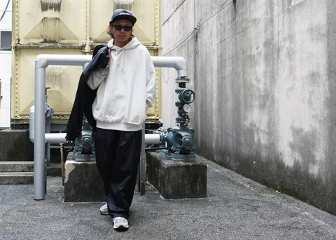 COOTIE PRODUCTIONS - SET UP STYLE / Polyester Twill Track Jacket & 2 Tuck Track Pants