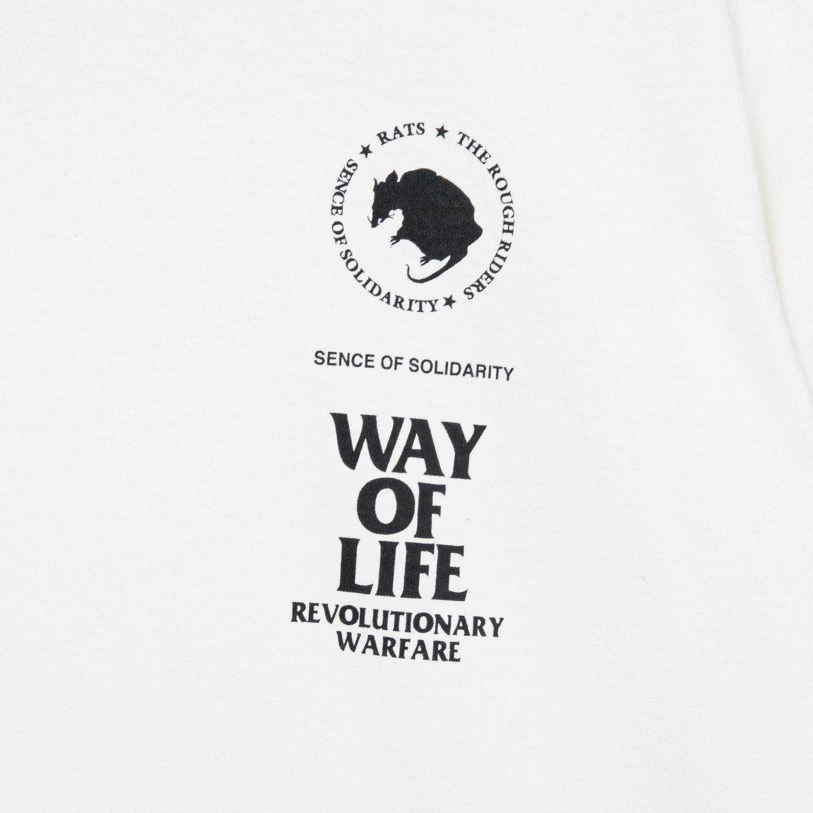 MC L/S TEE (WHITE) / MC ロング Tシャツ