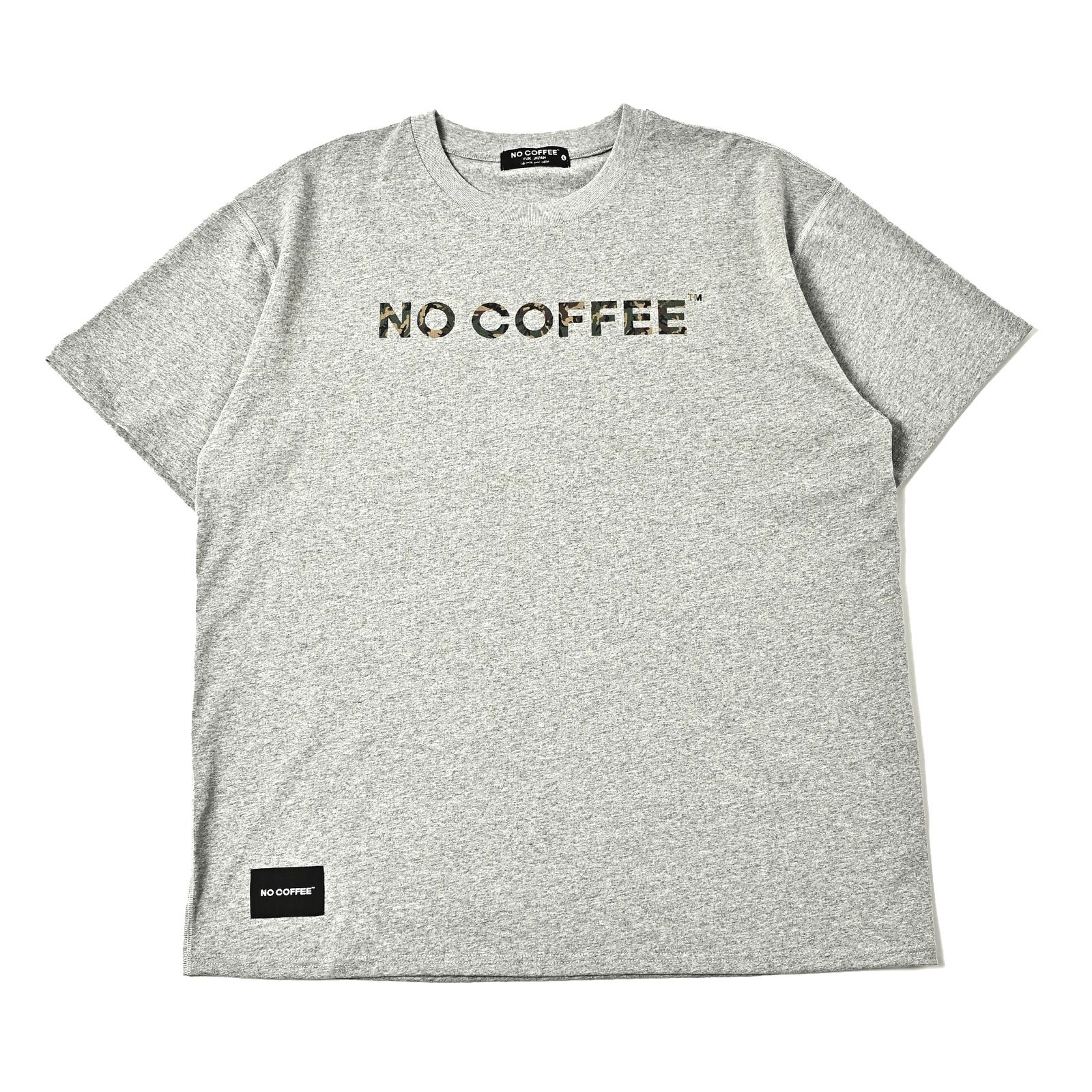カモ柄プリントS/S TEE (GRAY)