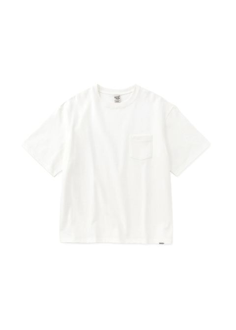 HEAVY OZ POCKET TEE (WHITE) / オリジナル ヘビーオンス ポケット Tシャツ