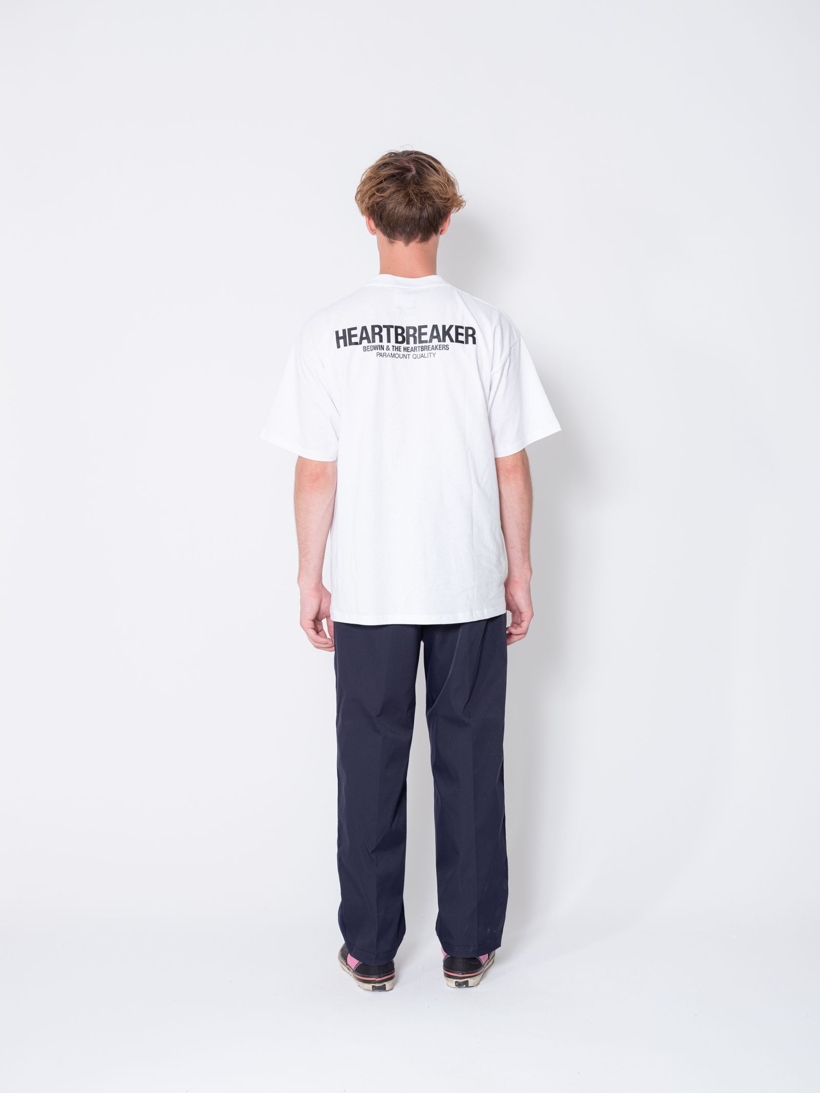 S/S PRINT TEE "MARTIN" (WHITE) / パラマウントピクチャーズ コラボ Tee