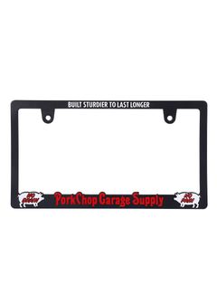 RAISED LICENSE FRAME (BLACK) / オリジナルナンバーフレーム