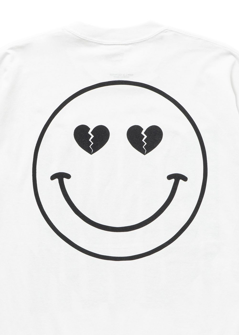 【ラスト1点】S/S PRINTED TEE "BILL" (WHITE) / プリント Tシャツ