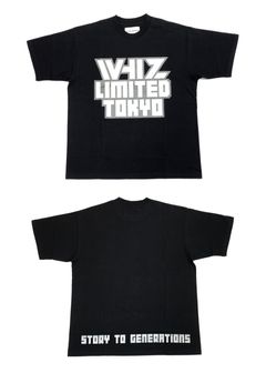 GITD TEE (BLACK) / ロゴ プリントTシャツ