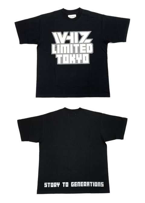 GITD TEE (BLACK) / ロゴ プリントTシャツ