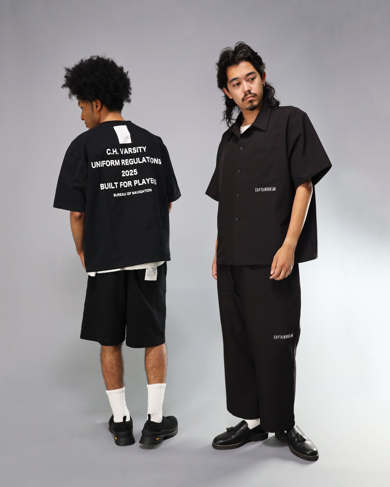P.F.P.S. RELAX S/S TEE (BLACK) / ストレッチ フットボール Tシャツ