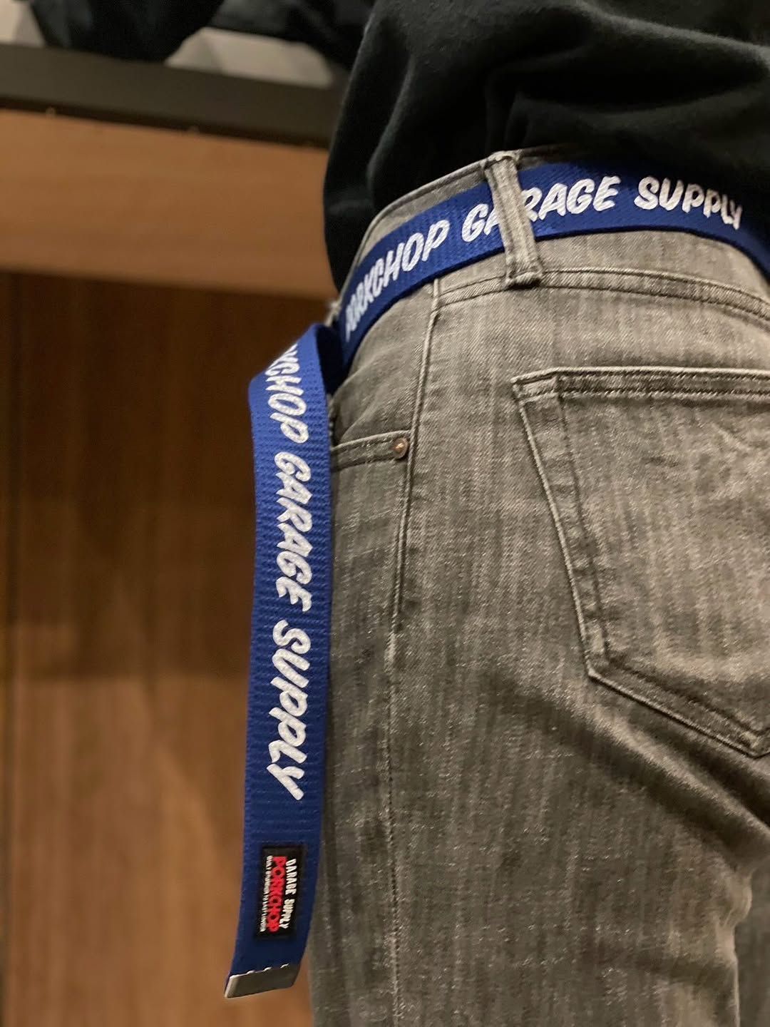 GACHA BELT 24 (NAVY×WHITE) / ガチャ ベルト