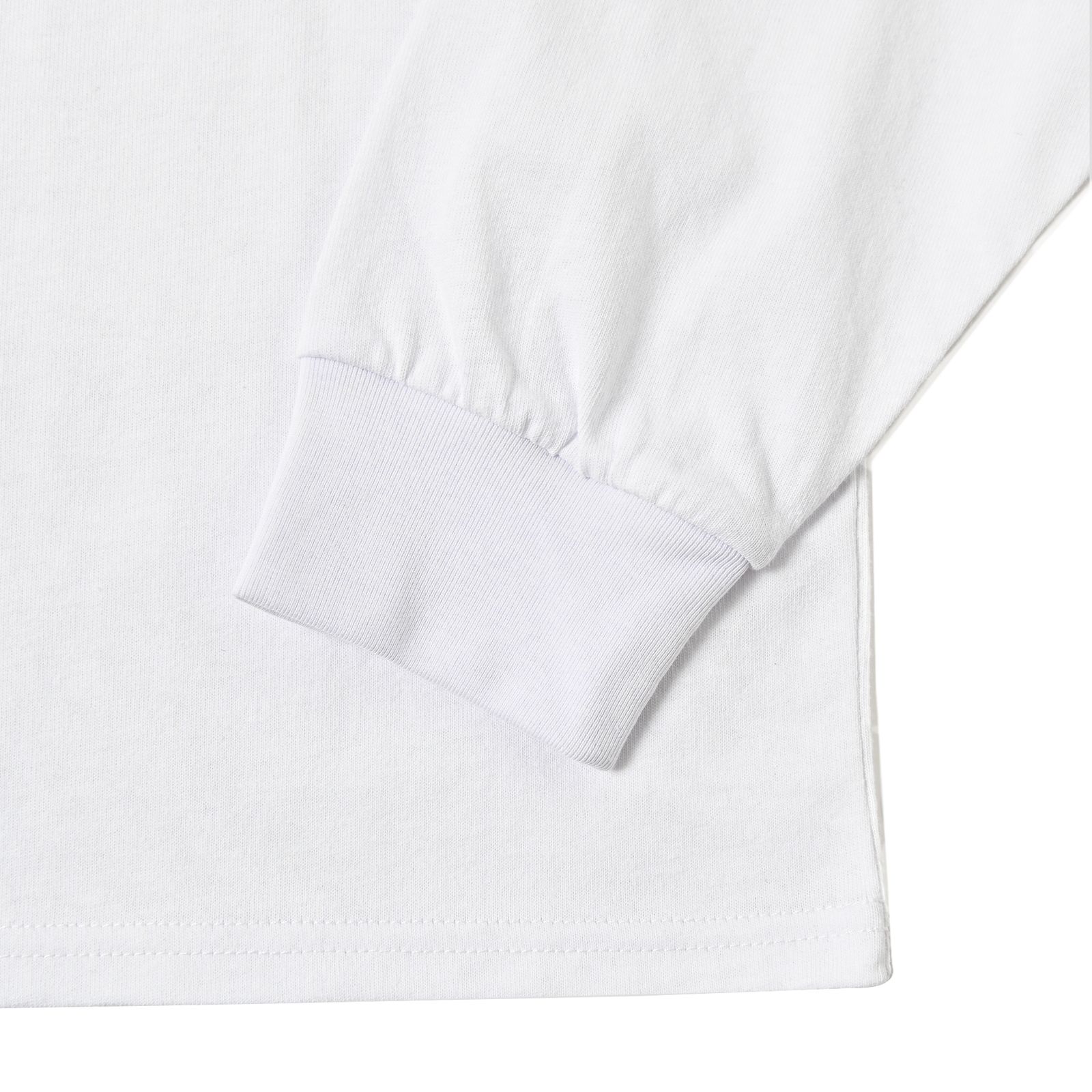 ビッグロゴプリントL/S TEE (WHITE)