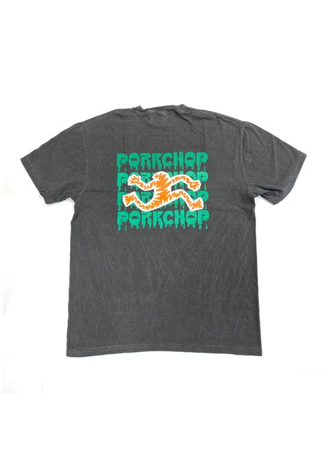 【ラスト1点】AP OLLIEMAN TEE (ASH BLACK) / ×AIRWALK コラボ Tシャツ