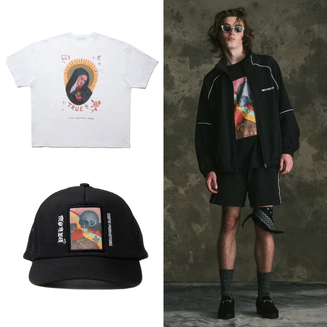 COOTIE PRODUCTIONS - Print S/S Tee (DONE) (BLACK) / Jakob