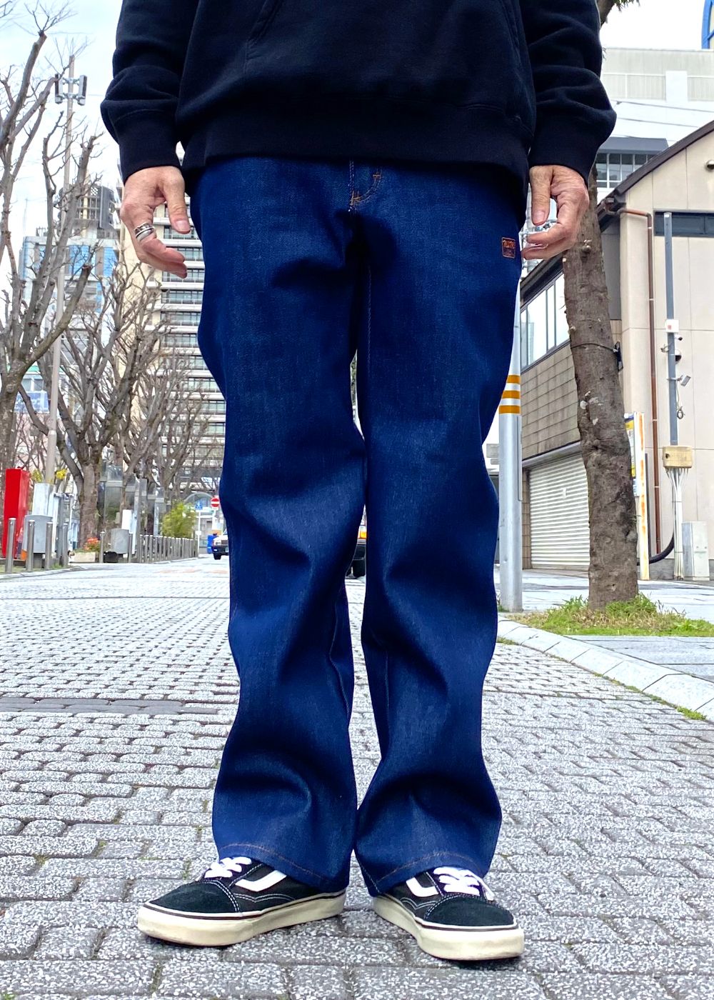 【ラスト1点】DENIM JEANS (DARK NAVY) / デニムパンツ